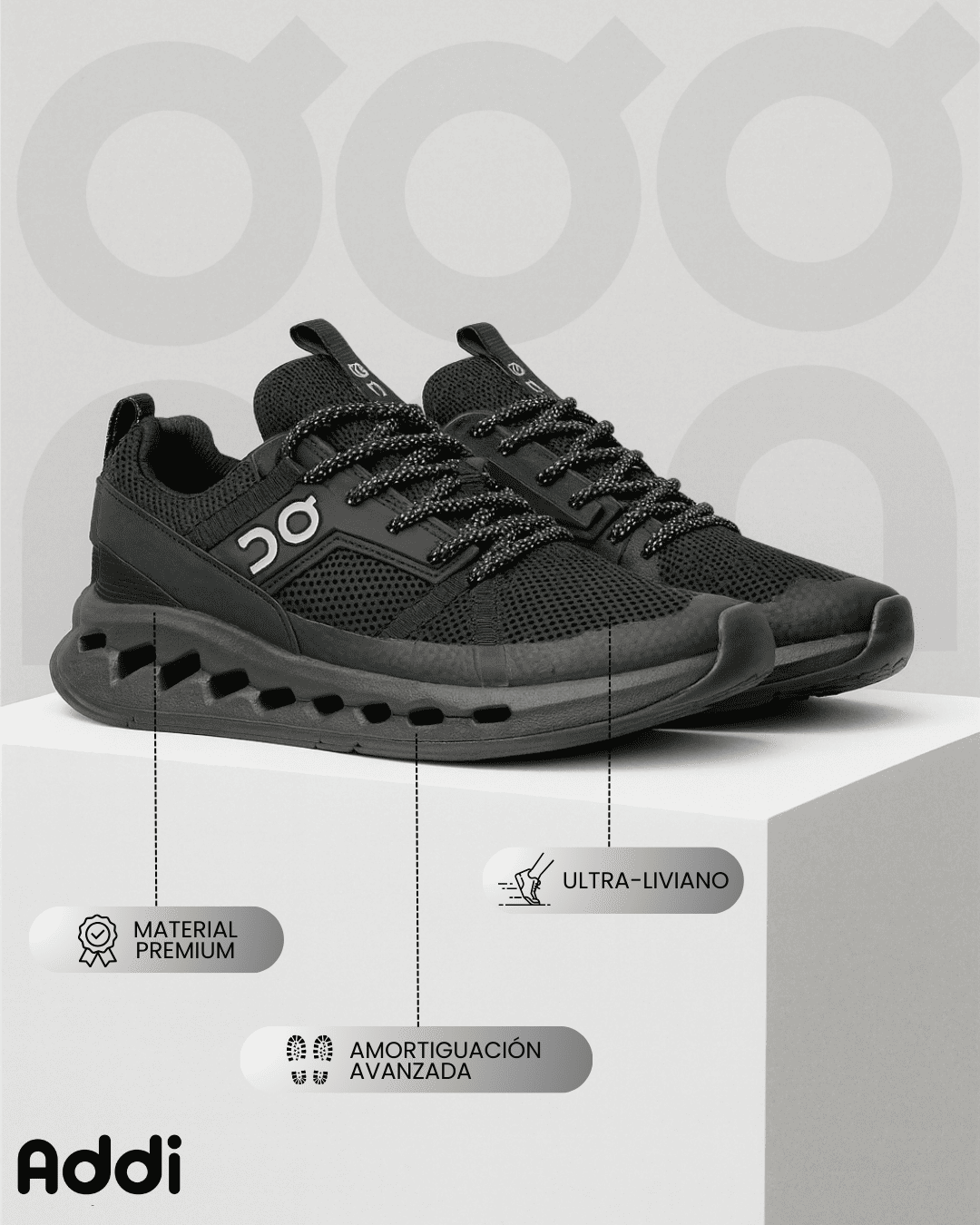 TENIS ZENITH ON +🎁MEDIAS ¡GRATIS!