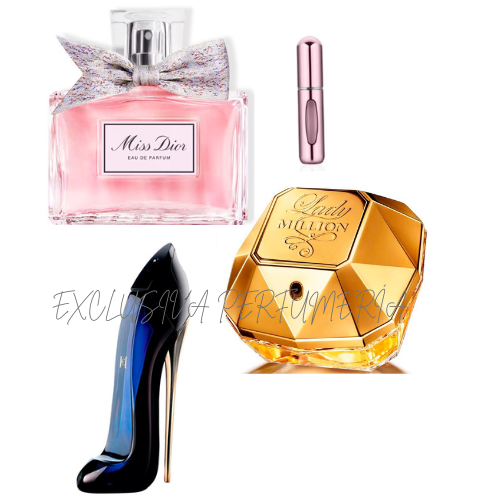 Lady million+good gi+miss Dior+perfumero