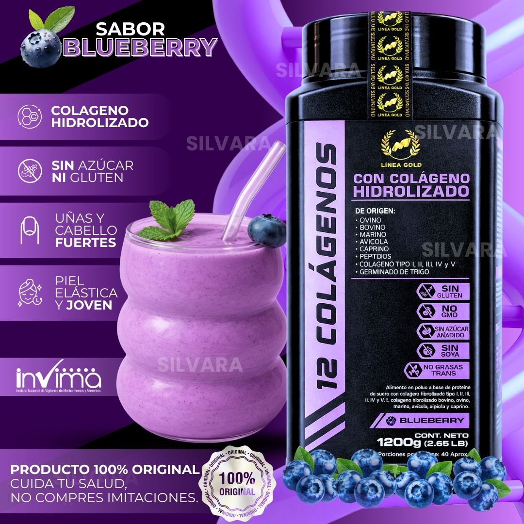 12 COLAGENOS - LINEA GOLD