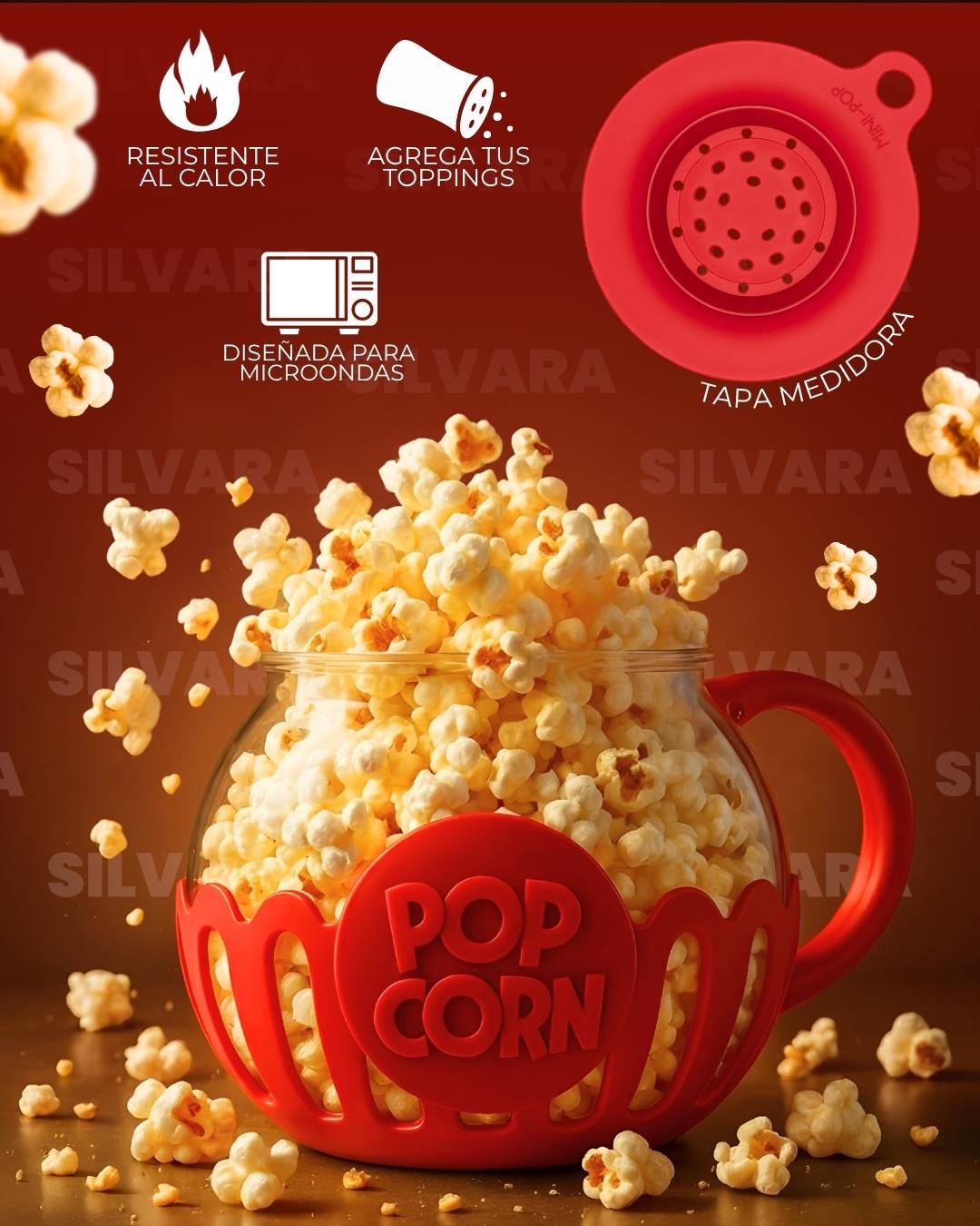 CRISPETERA POP CORN / PARA MICROONDAS