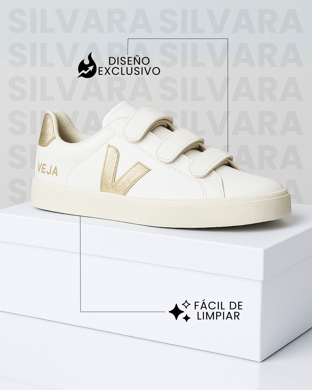 TENIS VEJA OPORTO - VELCRO
