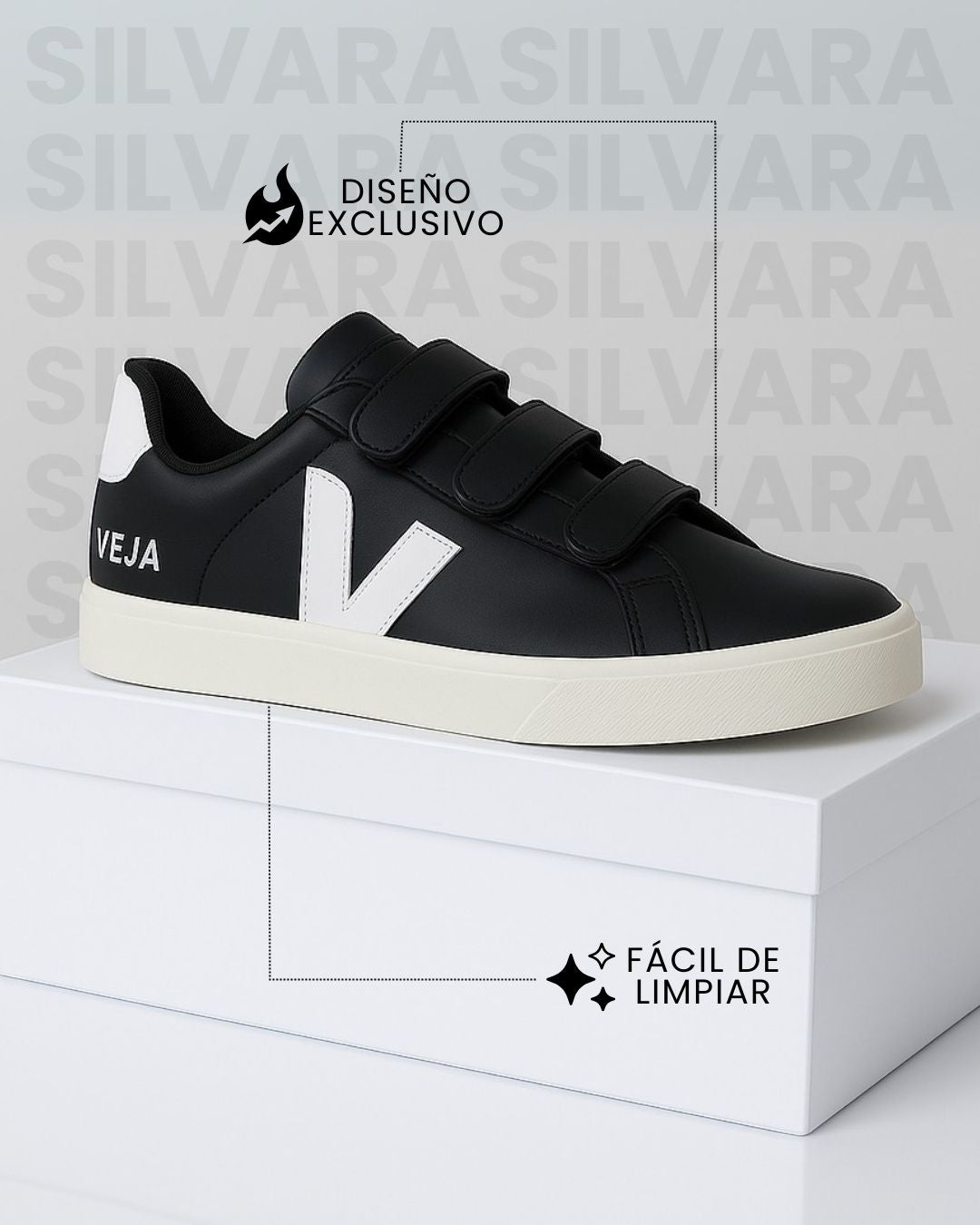 TENIS VEJA OPORTO - VELCRO