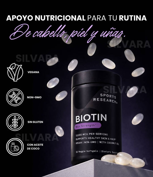 BIOTINA MAX STRENGTH