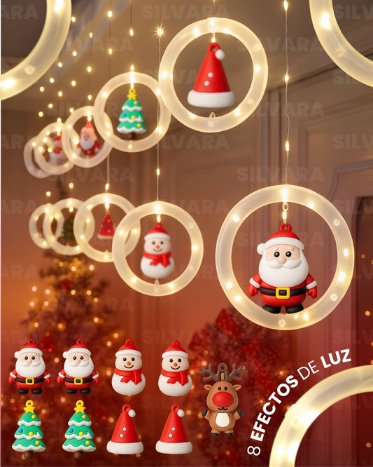 CORTINAS CHRISTMAS LED