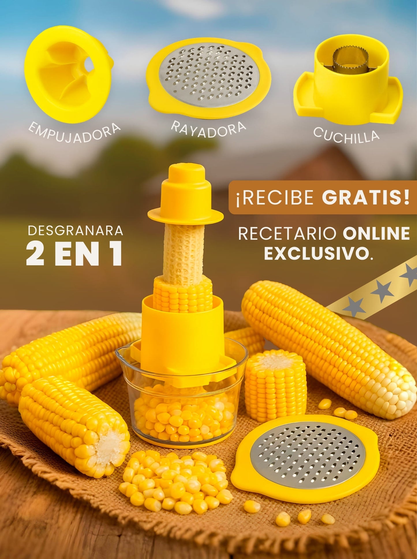 Desgranador Luxury