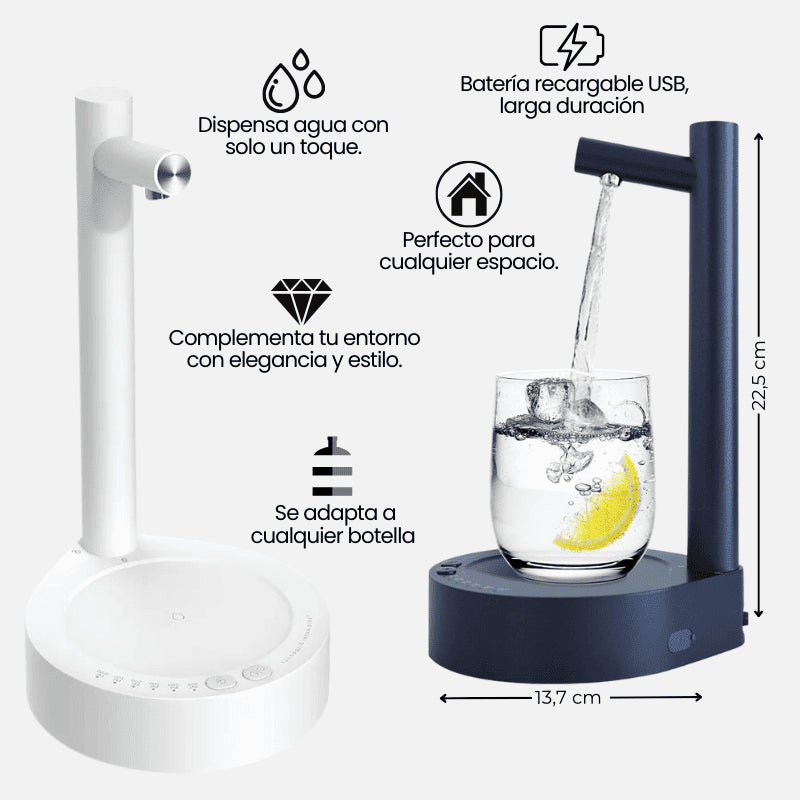 Dispensador de agua inteligente & portátil + Obsequio