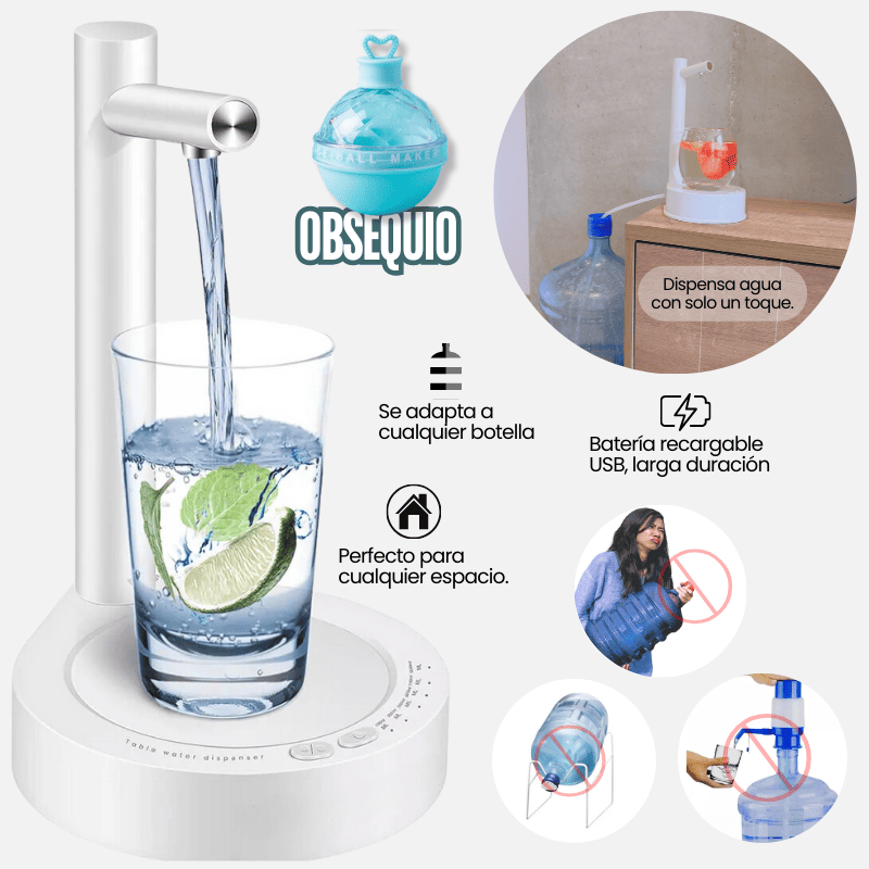 Dispensador de agua inteligente