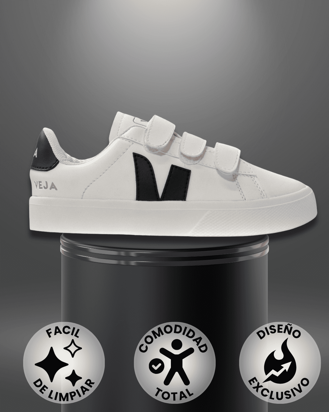 TENIS VEJA OPORTO - VELCRO