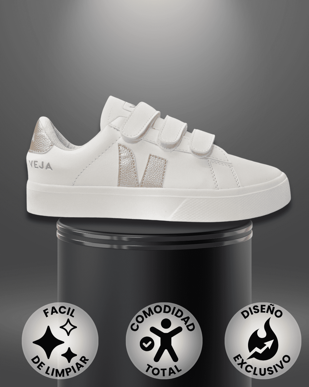 TENIS VEJA OPORTO - VELCRO