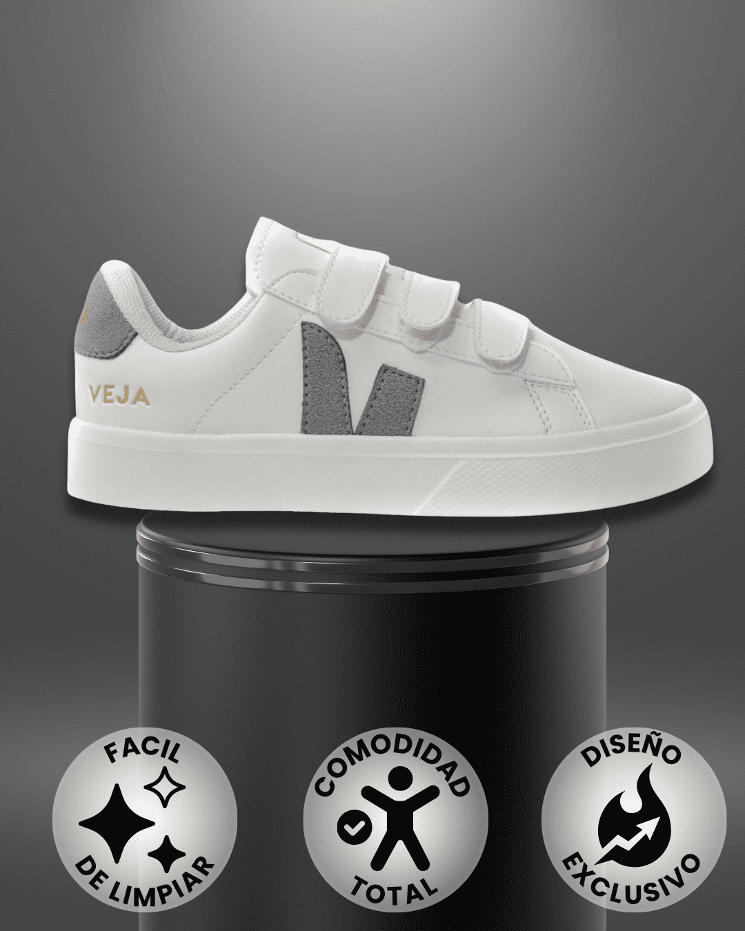 TENIS VEJA OPORTO - VELCRO